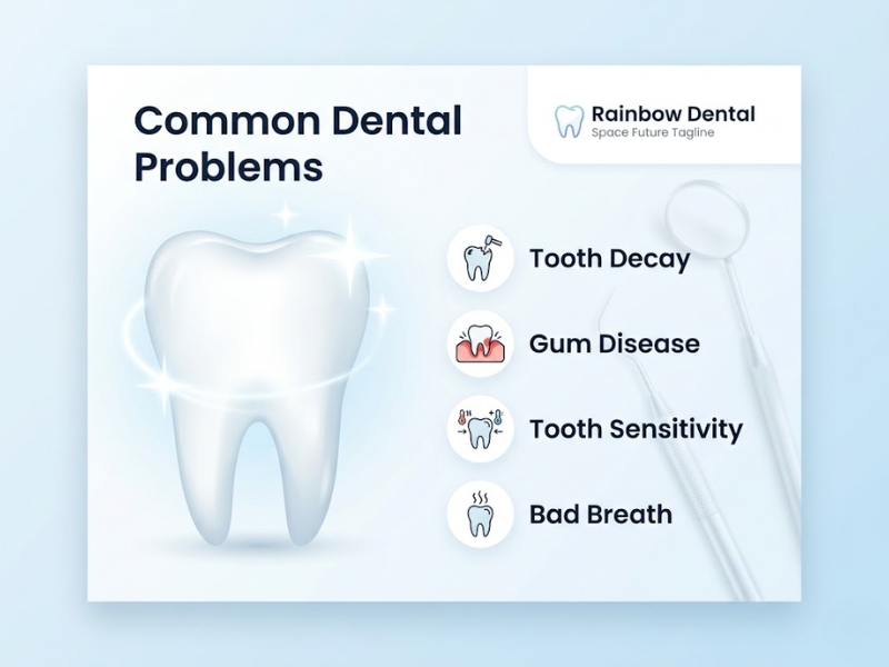 common dental problems in Rohini