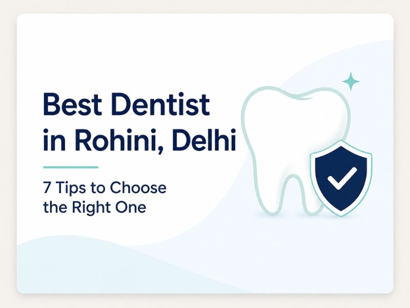 Best Dentist in Rohini, Delhi: 7 Things to Look for Before Choosing a Dental Clinic | Rainbow Dental