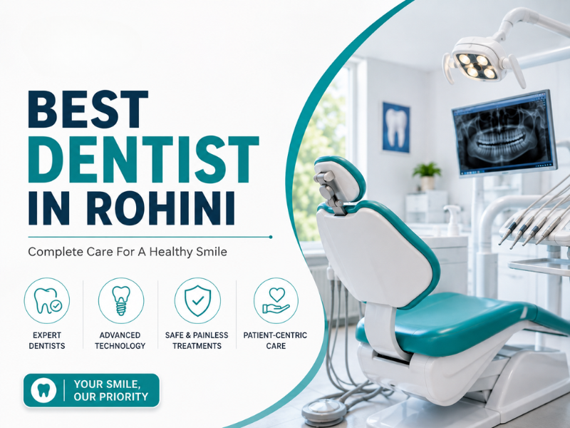 Best dentist in Rohini at Rainbow Dental providing trusted family dental care and healthy smiles