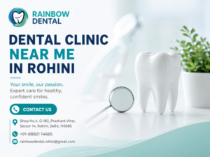 Rainbow Dental Clinic in Rohini, Delhi providing trusted family dental care and regular dental checkups